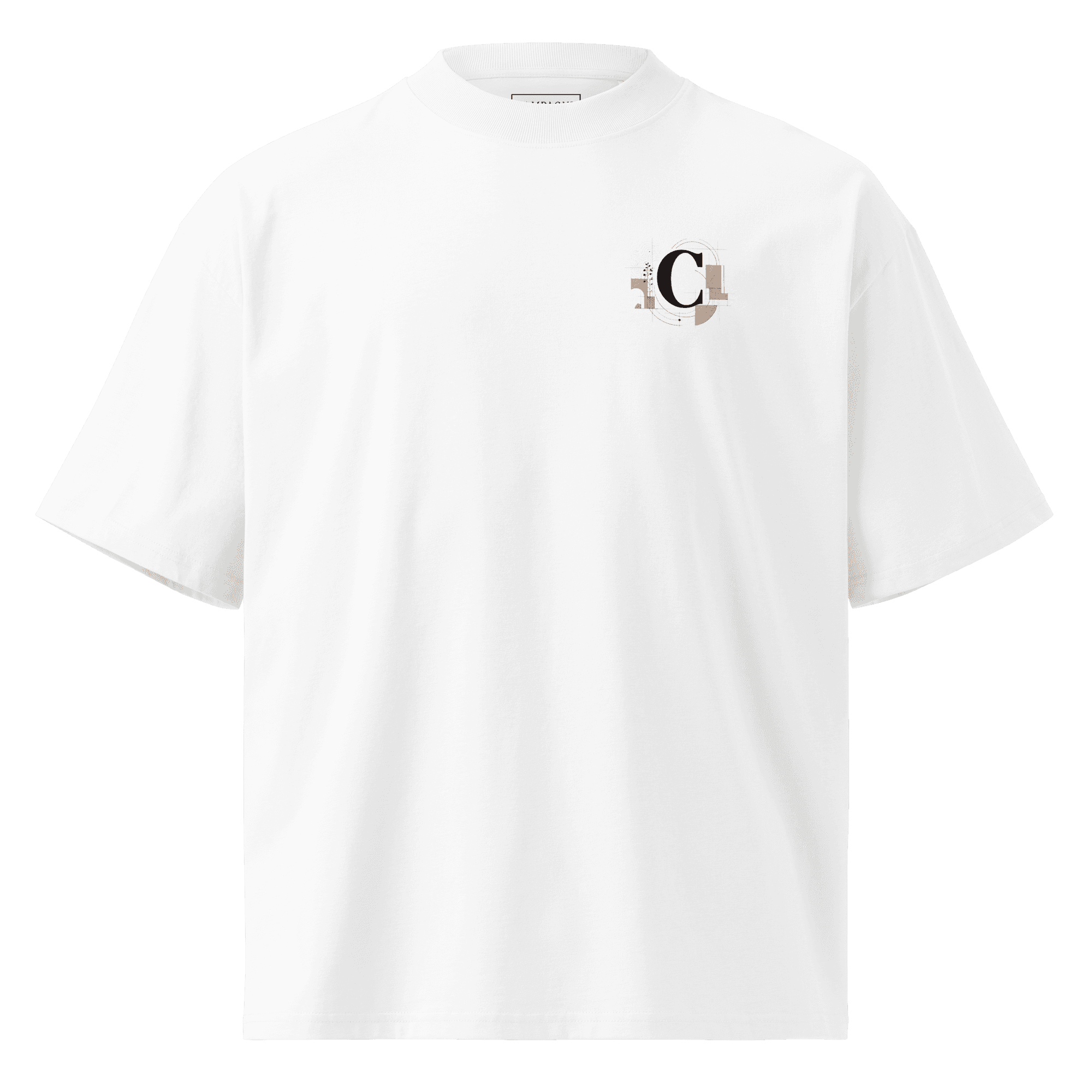 Arch C Motif White, front product view