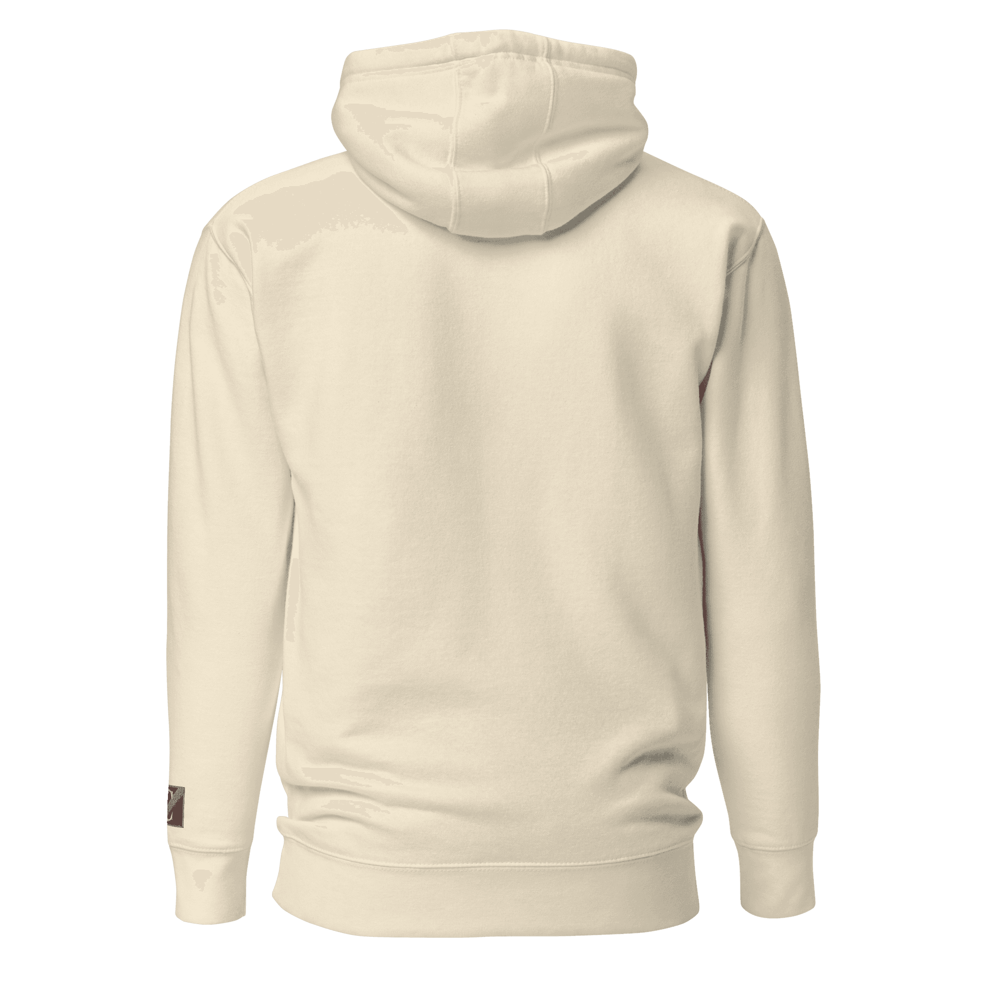 Alternate Campagne Arched Wordmark Hoodie Bone view