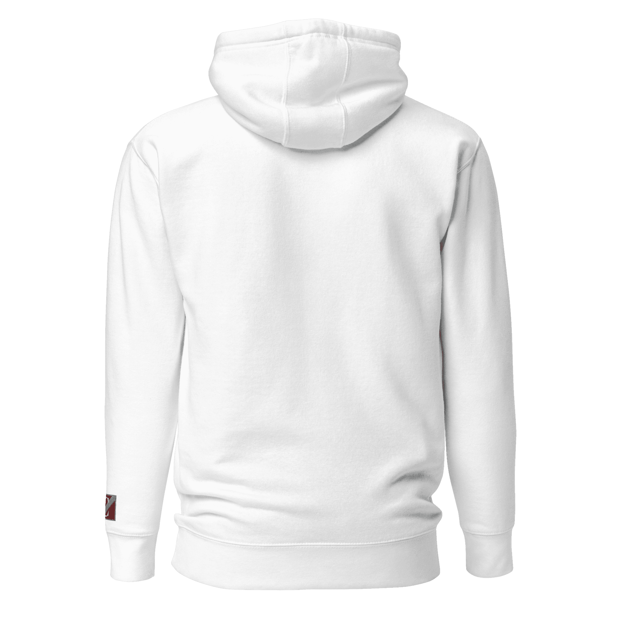 Alternate Campagne Arched Wordmark Hoodie White view