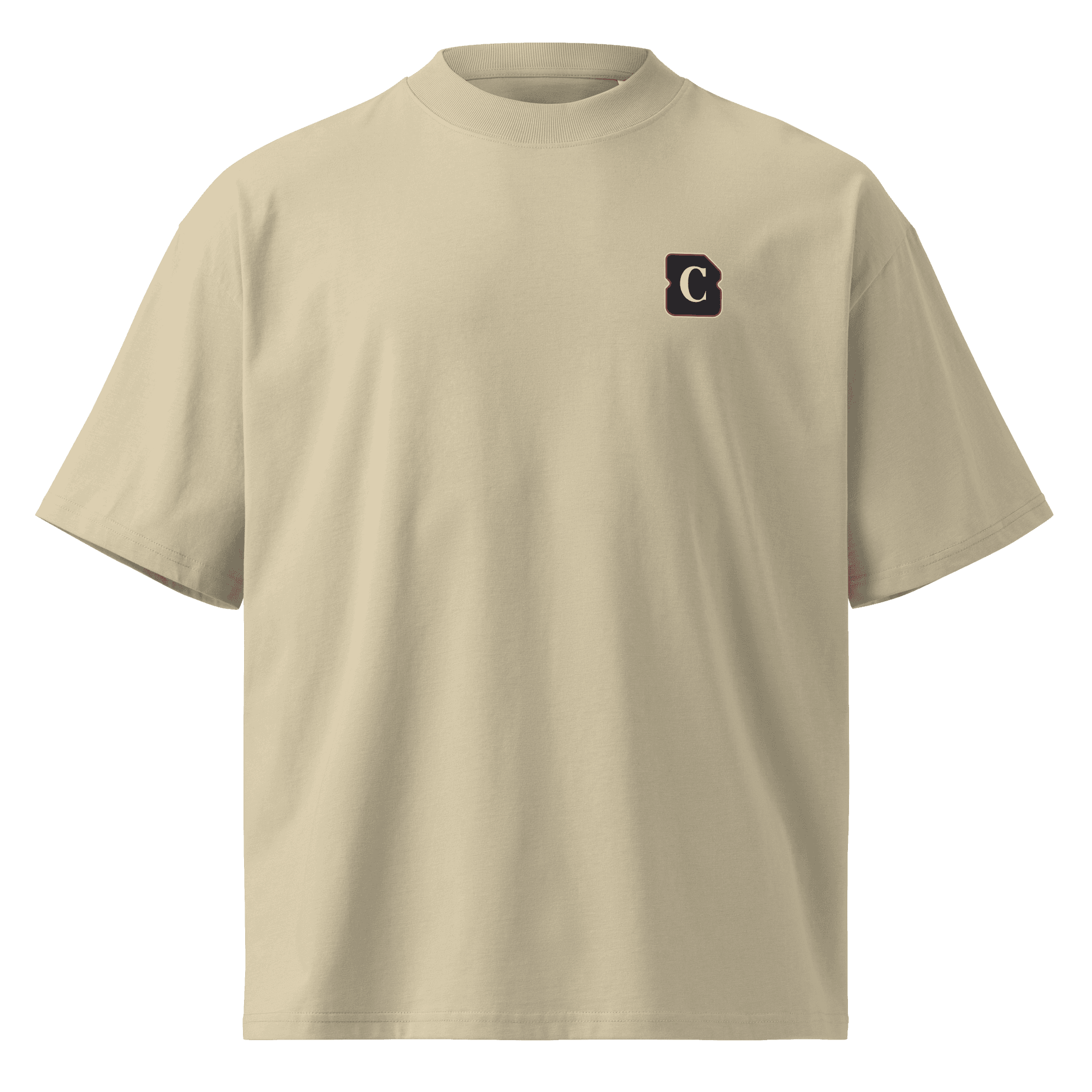 Campagne Tab Tee Stone, front product view