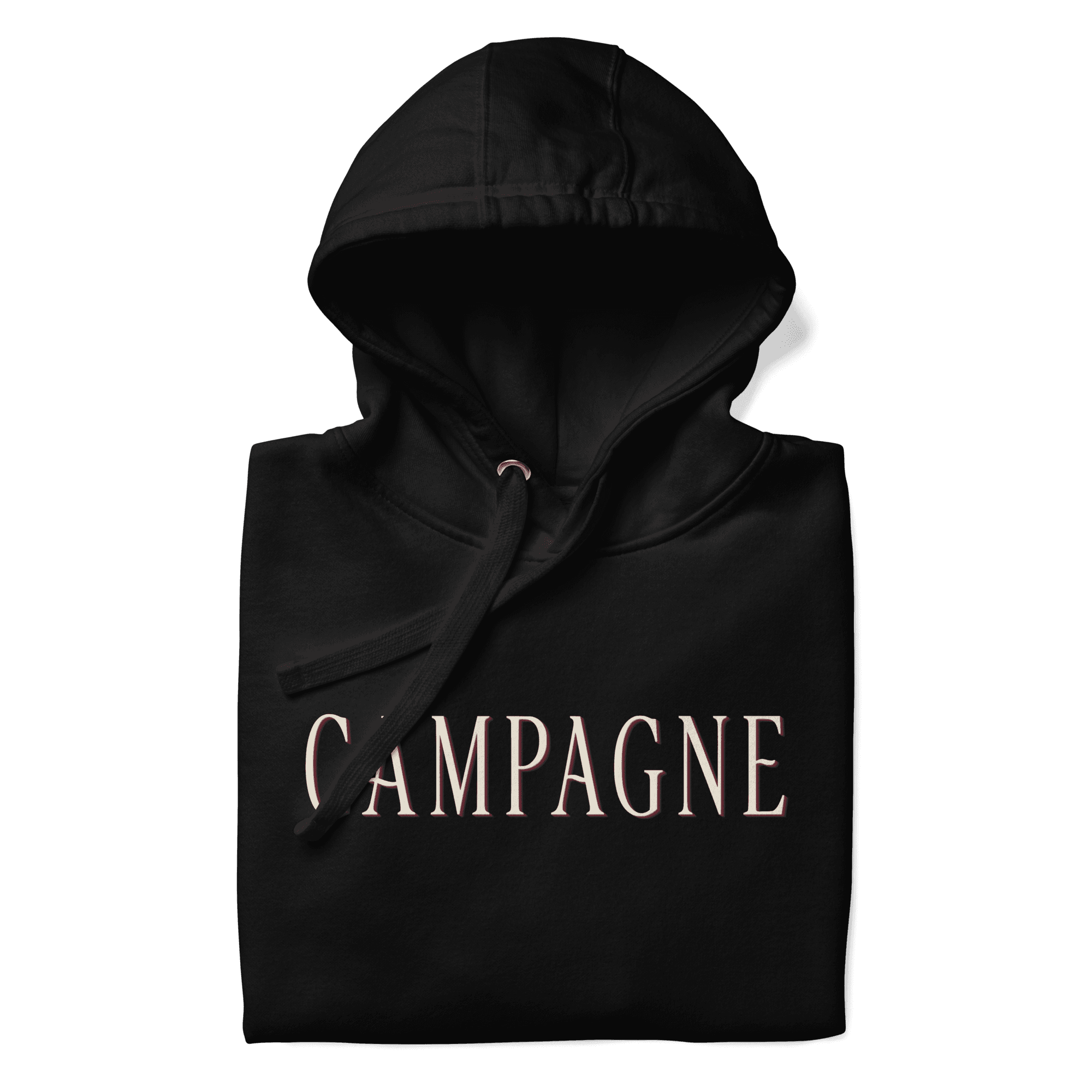 Alternate Campagne Wordmark Hoodie Black view