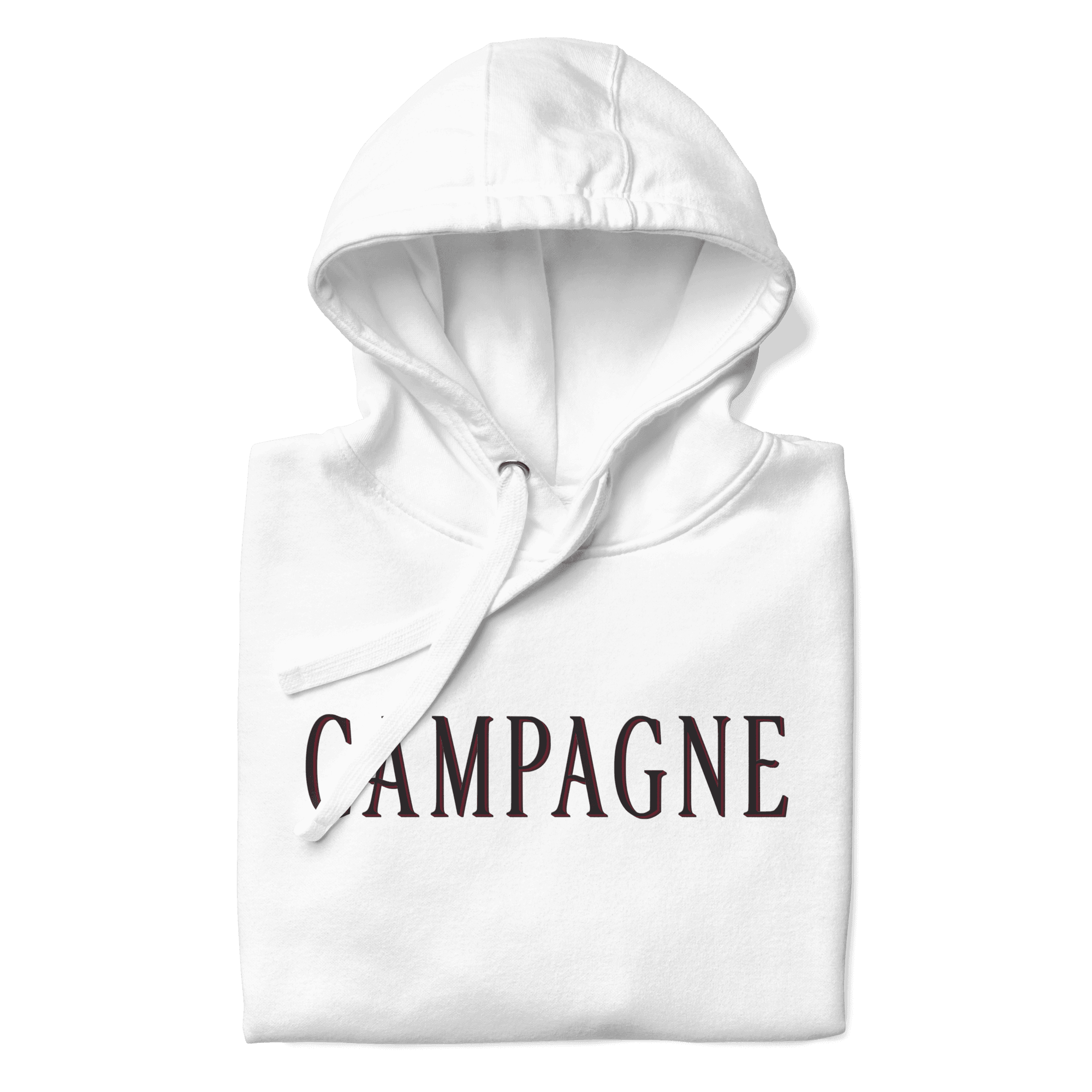 Alternate Campagne Wordmark Hoodie White view