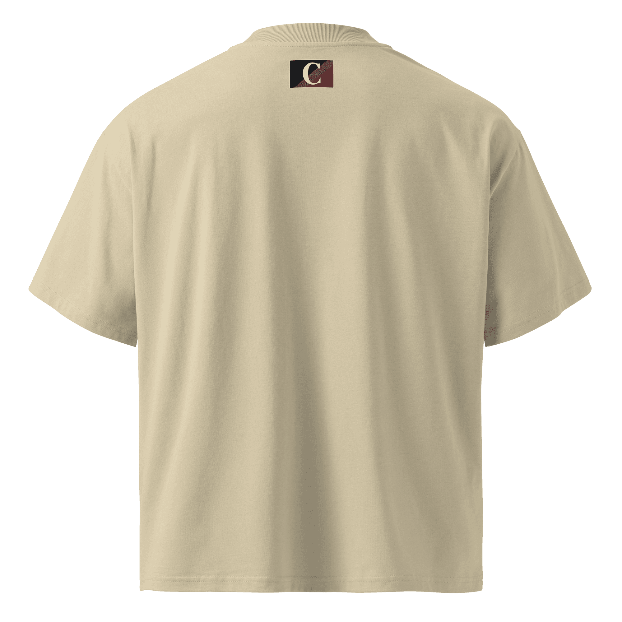 Alternate Campagne Wordmark Tee Stone view